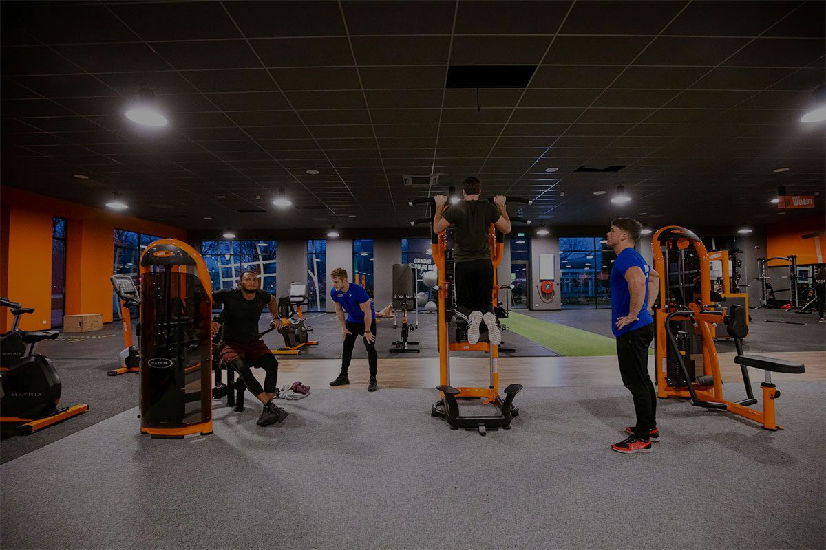 The gym floor at Basic-Fit Aalsterweg